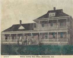 It was established around the time of the formation of the workhouse for the care of the poor in the county. It was in used until the poor farm was cl